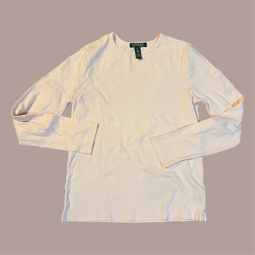 Ralph Lauren baby pink Long Sleeve Shirt